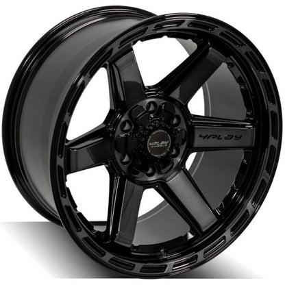 4PLAY WHEELS - 4P63 Gloss Black / Brushed Face & Tinted Clear