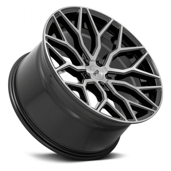 NICHE ROAD WHEELS - M262 Mazzanti Gloss Black Brushed Face