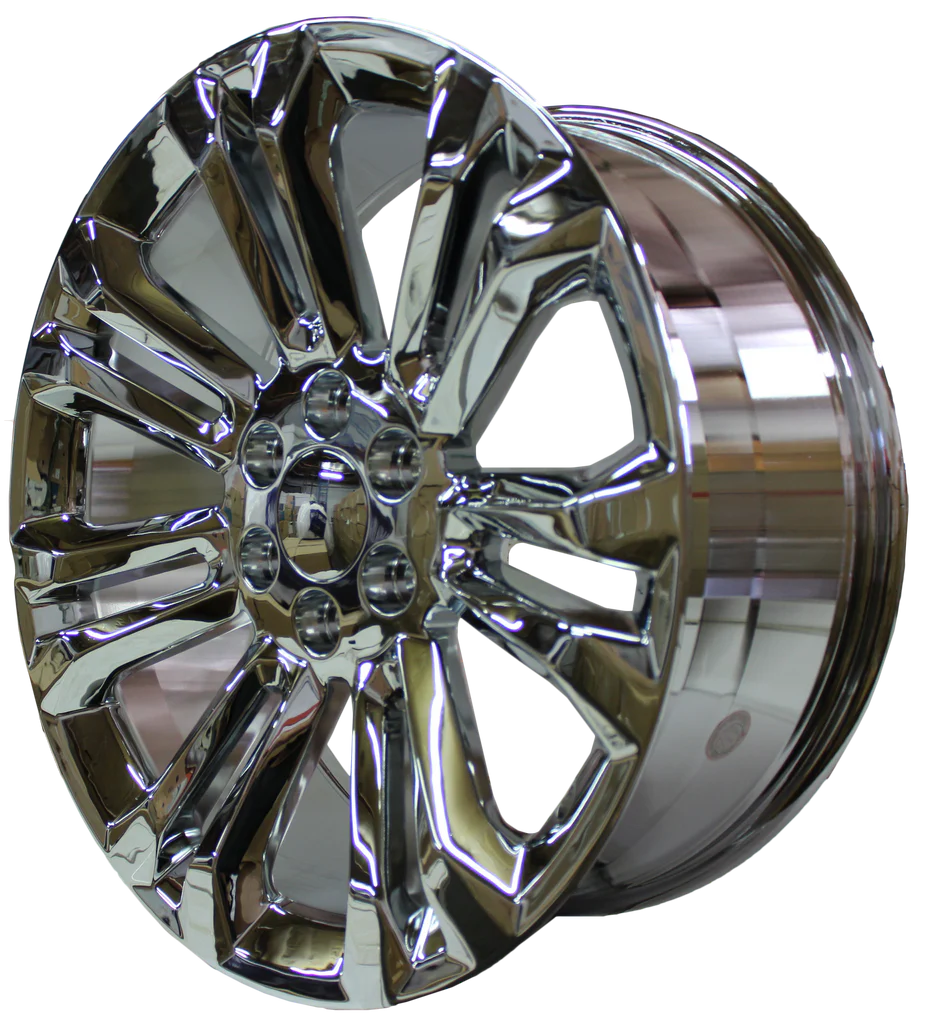 ELITE CUSTOM RIMS - GMC/CHEVY TAHOE SIERRA DENALI WHEELS SILVERADO SUBURBAN YUKON CHROME FINISH RIMS