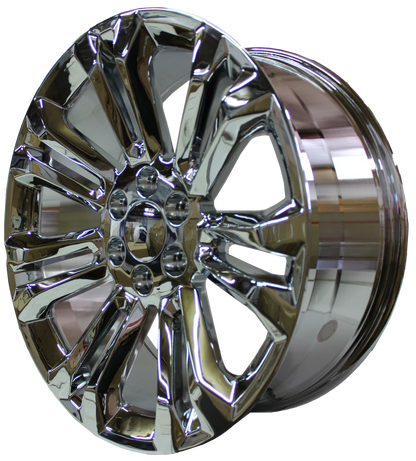 ELITE CUSTOM RIMS - GMC/CHEVY TAHOE SIERRA DENALI WHEELS SILVERADO SUBURBAN YUKON CHROME FINISH RIMS