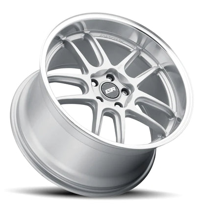 ESR WHEELS APEX SERIES AP8 - HYPER SILVER MACHINE LIP