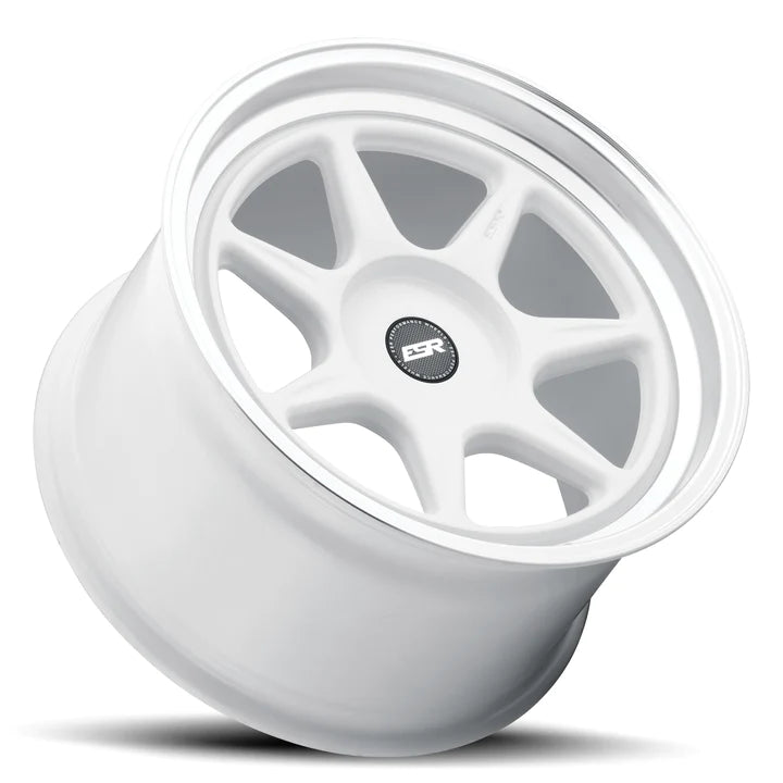 ESR WHEELS CR SERIES CR7 - GLOSS WHITE *SALE*