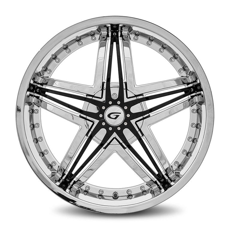 DIABLO WHEELS COLLECTION - Chrome Black