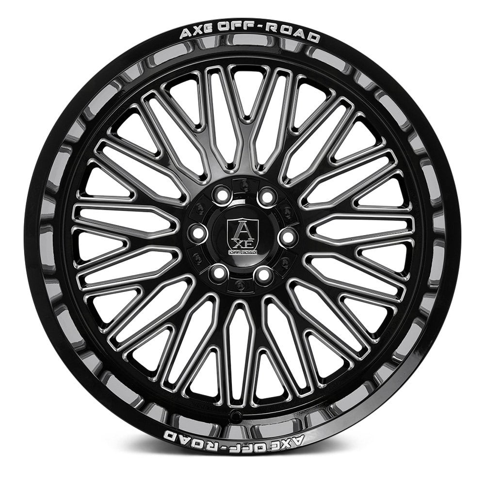 AXE WHEELS - AXE Offroad Kratos Gloss Black Milled