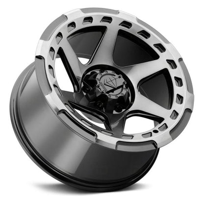 BLAQUE DIAMOND WHEELS - BD-O728 Gloss Black / Machined Face