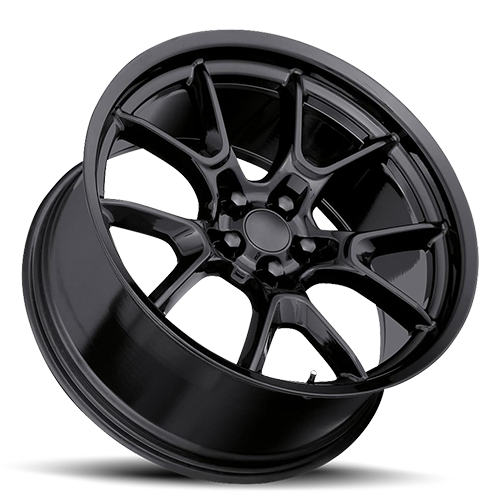 FR WHEELS 66F DODGE ANNIVERSARY FLOW FORM - GLOSS BLACK