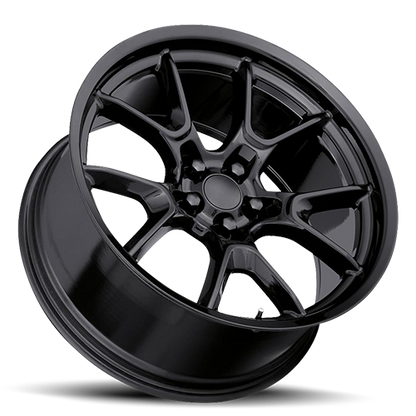 FR WHEELS 66F DODGE ANNIVERSARY FLOW FORM - GLOSS BLACK