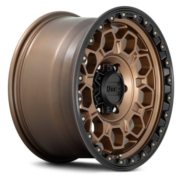 KMC WHEELS - KM545 Trek Matte Bronze / Black Lip