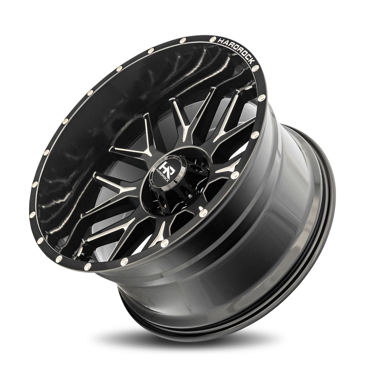 HARDROCK WHEELS H500 Series - H500 Gloss Black Milled