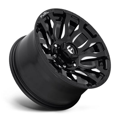 FUEL OFFROAD WHEELS - Blitz D673 Gloss Black Milled