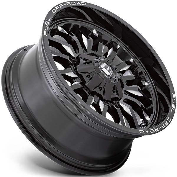 FUEL OFFROAD WHEELS - Fuel ARC D795 Gloss Black Milled