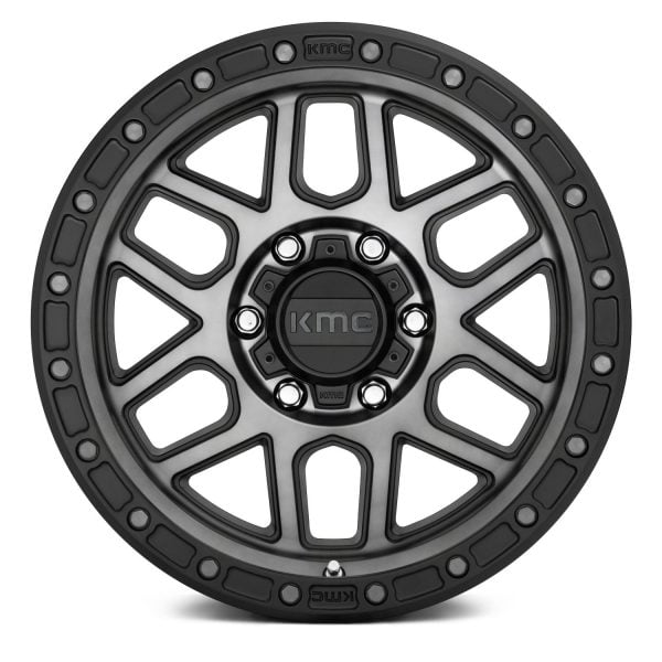 KMC WHEELS - KM544 Mesa Satin Black / Gray Tint