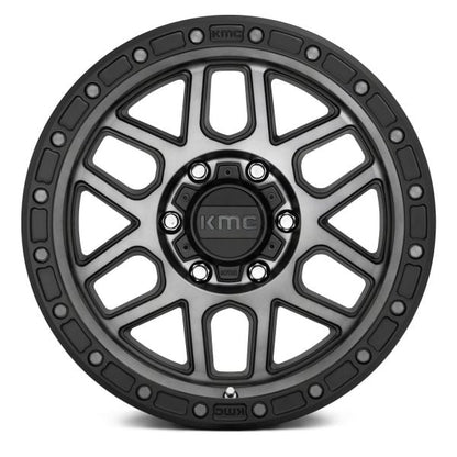 KMC WHEELS - KM544 Mesa Satin Black / Gray Tint