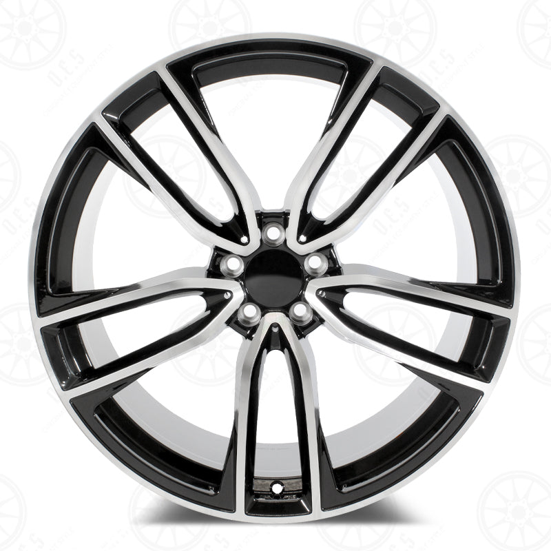 SDTW WHEELS 2021 AMG STYLE RM61 - MACHINED FACE/BLACK OUTLINE