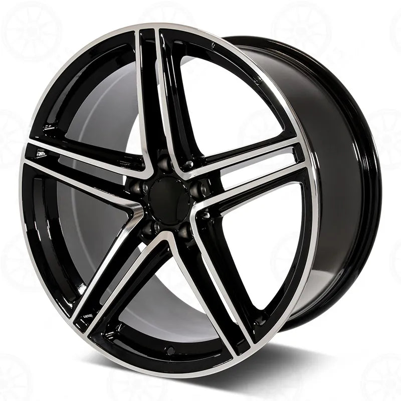 SDTW WHEELS C63 COUPE STYLE RM21 - Machined Face W/Black Outline