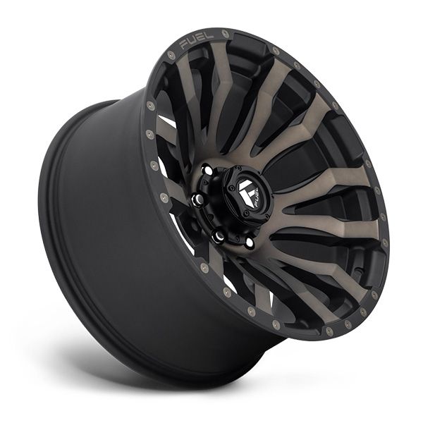 FUEL OFFROAD WHEELS - Blitz D674 Matte Black w/machined DDT