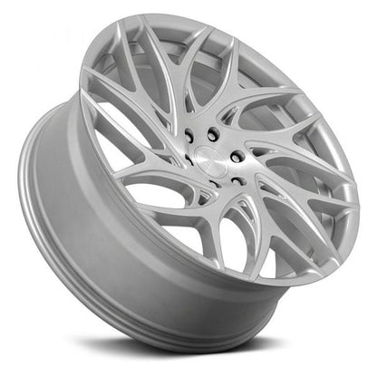 DUB WHEELS - S261 G.O.A.T Silver Brushed Face