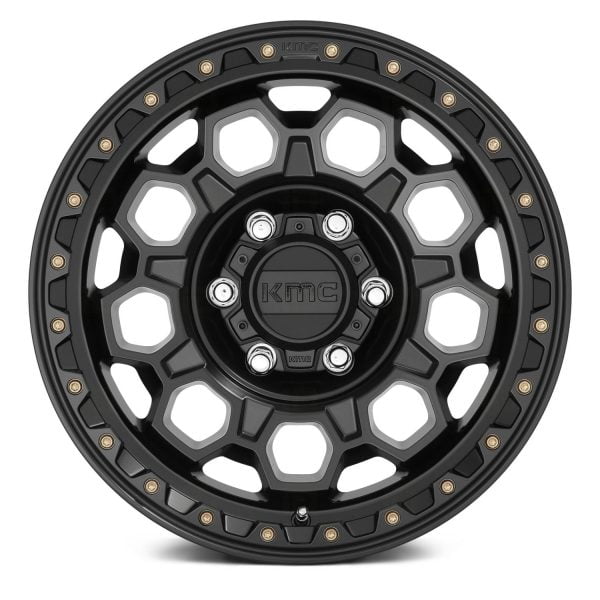 KMC WHEELS - KM545 Trek Satin Black