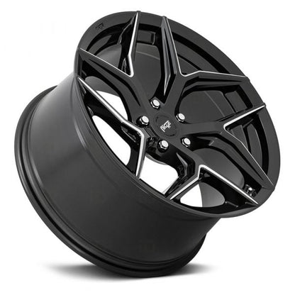 NICHE ROAD WHEELS - M266 Torsion Gloss Black Milled