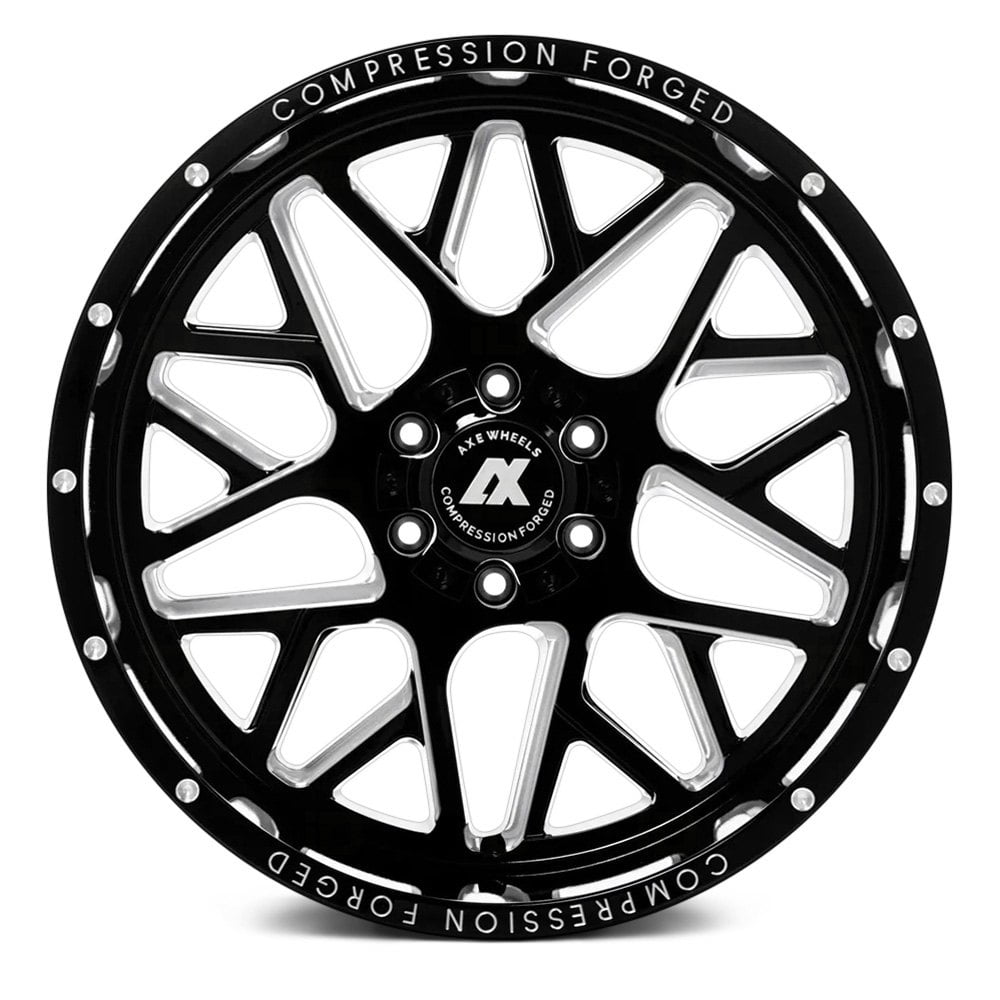 AXEL WHEELS - AXE Compression Offroad AX5.0 Gloss Black Milled