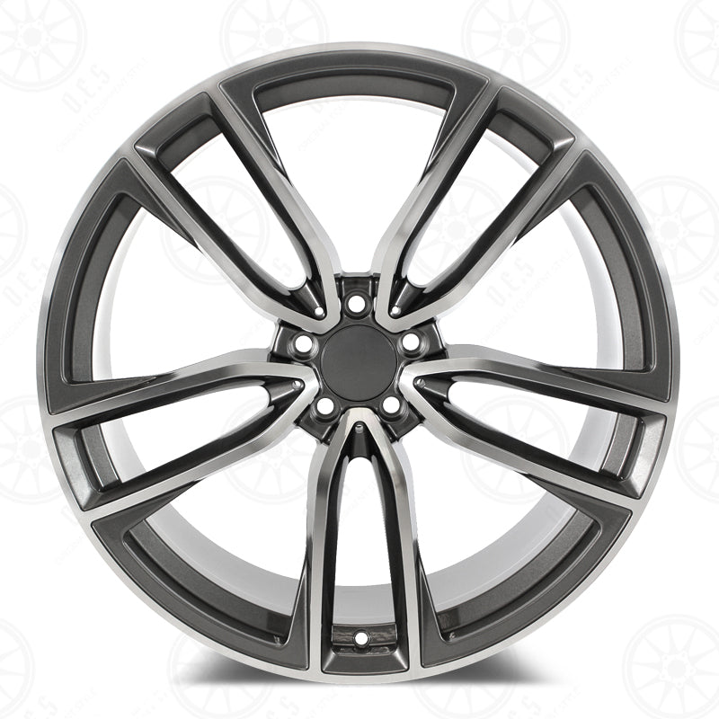 SDTW WHEELS 2021 S STYLE RM56 - MACHINED FACE/GUNMETAL OUTLINE