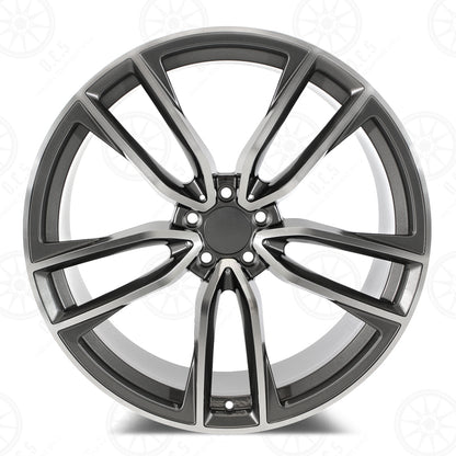 SDTW WHEELS 2021 S STYLE RM56 - MACHINED FACE/GUNMETAL OUTLINE