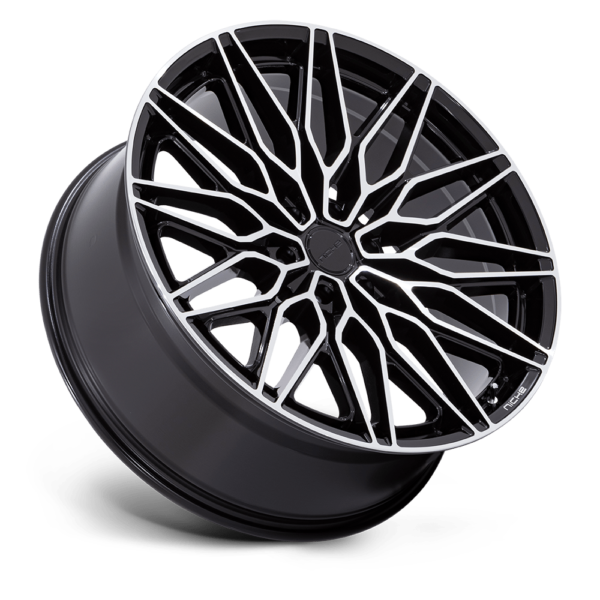 NICHE ROAD WHEELS - NC278 Calabria 6 Gloss Black / Machined