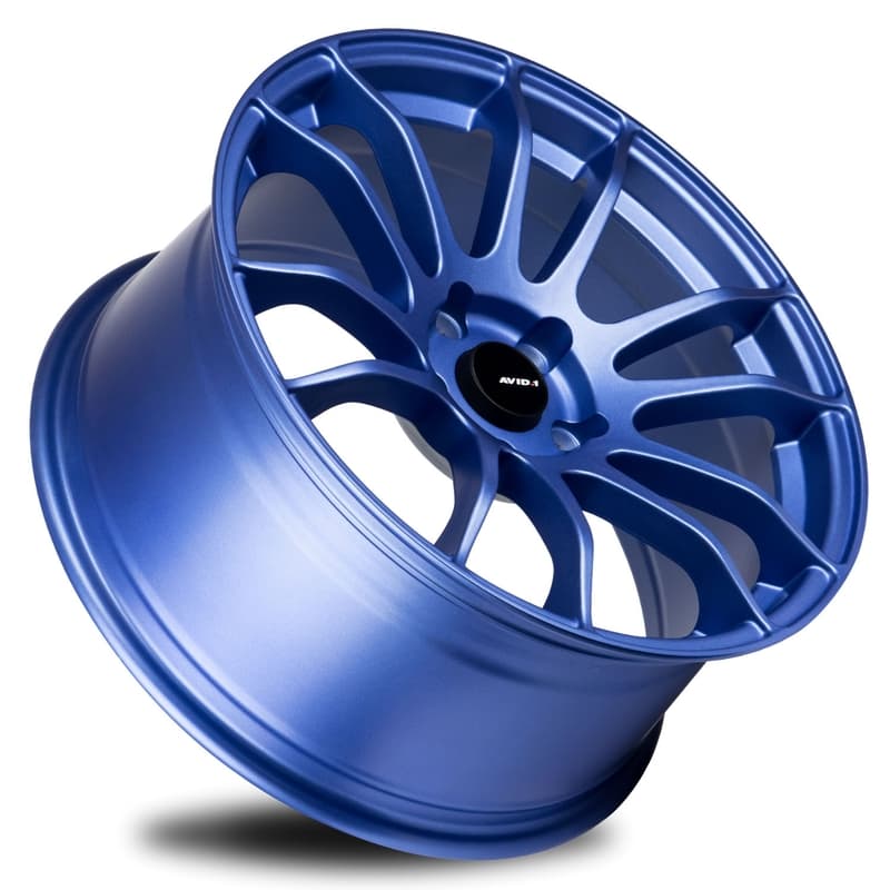 AVID1 WHEELS AV20 - Matte Blue | A bold and modern wheel choice, featuring a sleek matte blue finish that enhances your vehicle’s aesthetic with a unique and sporty touch.