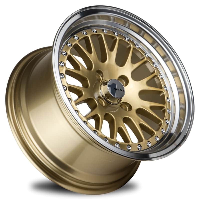 AVID1 WHEELS AV12 - Gold | A stunning gold finish that adds a luxurious and eye-catching touch to your vehicle's appearance.