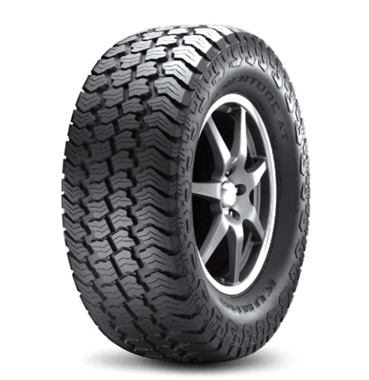 KUMHO TIRE - LT35X12.50R17 ROAD VENTURE A/T KL78 6PLY 111S M+S OWL