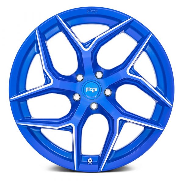 NICHE ROAD WHEELS - M268 Torsion Anodized Blue Milled