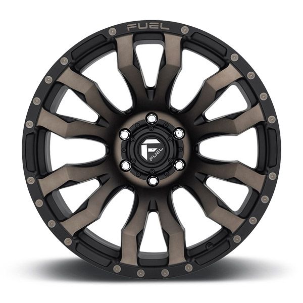 FUEL OFFROAD WHEELS - Blitz D674 Matte Black w/machined DDT