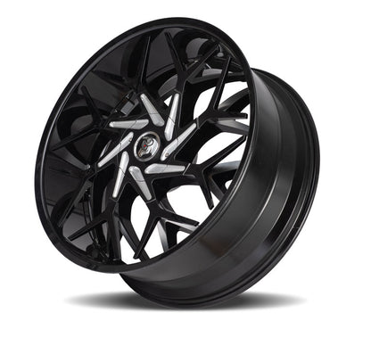 DIABLO WHEELS COLLECTION - Magneeto Gloss Black Milled