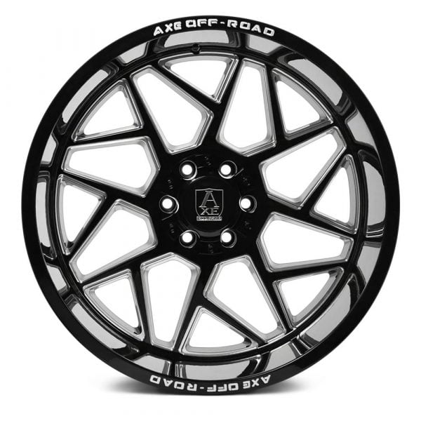 AXE WHEELS - AXE Offroad Nemesis Gloss Black Milled