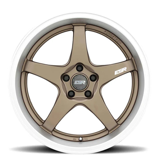 ESR WHEELS APEX SERIES AP5 - MATTE BRONZE MACHINE LIP