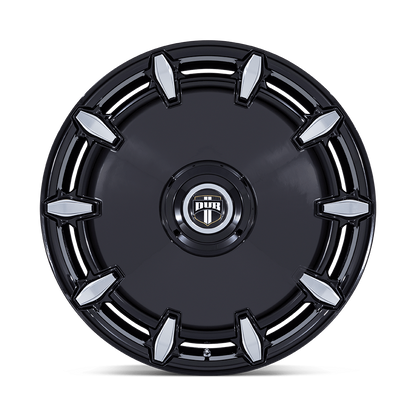 DUB WHEELS DC271 CHEEF GLOSS - BLACK MILLED