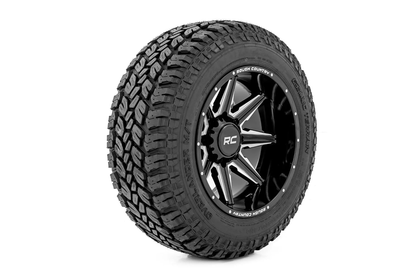 Rough Country Tires - 33x12.50R20 Overlander M/T (Mounts to 20-inch wheels)