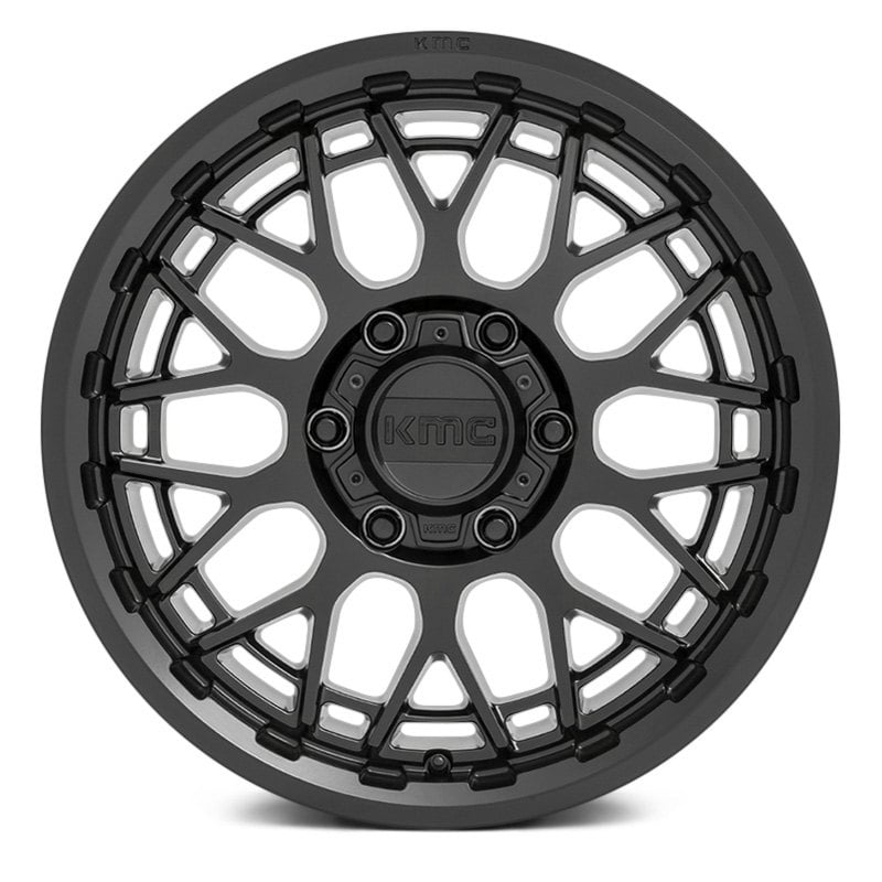 KMC WHEELS - KM722 Technic Satin Black