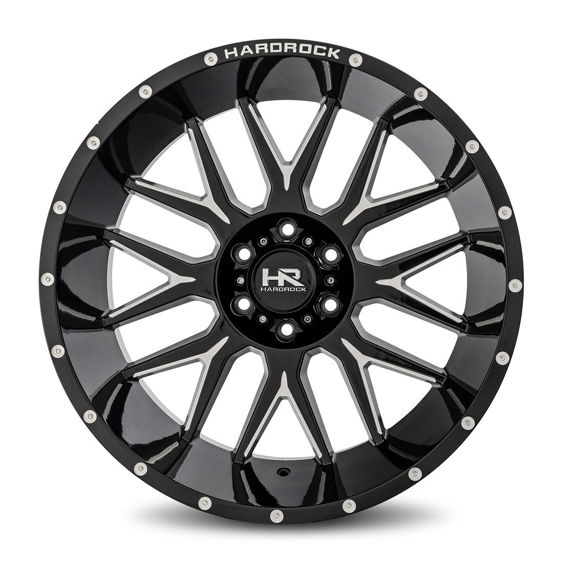 HARDROCK WHEELS H500 Series - H500 Gloss Black Milled