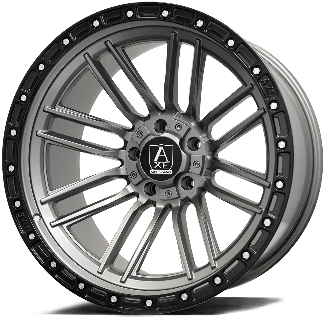 AXE Offroad Icarus Grey Wheels | Rugged & Stylish Rims for Trucks & SUVs – Durable, High-Performance Off-Road Design