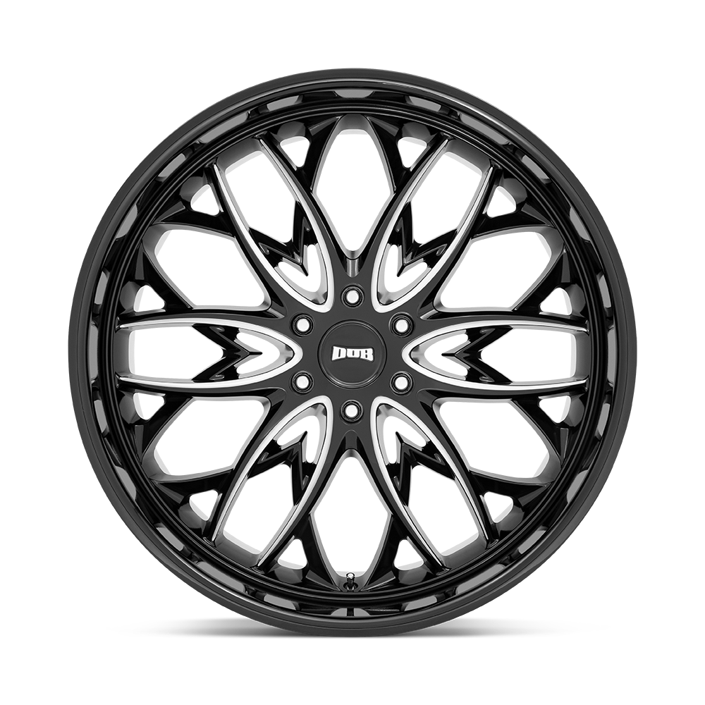 DUB WHEELS S264 OG - SILVER W/ DIAMOND CUT LIP