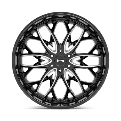 DUB WHEELS S264 OG - SILVER W/ DIAMOND CUT LIP