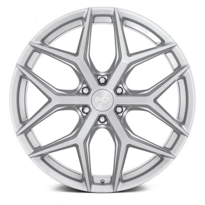 NICHE ROAD WHEELS - M233 Vice 6-Lug Gloss Silver Brushed