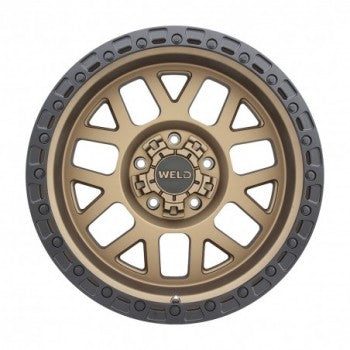 WELD WHEELS - CINCH W115 Satin Bronze/Satin Black Ring