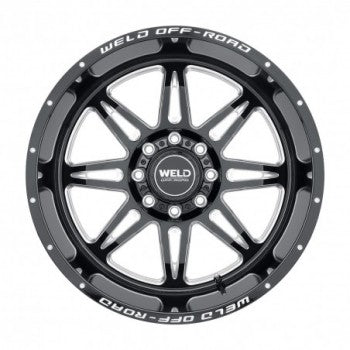 WELD WHEELS - CHEYENNE W132 GLOSS BLACK MILLED