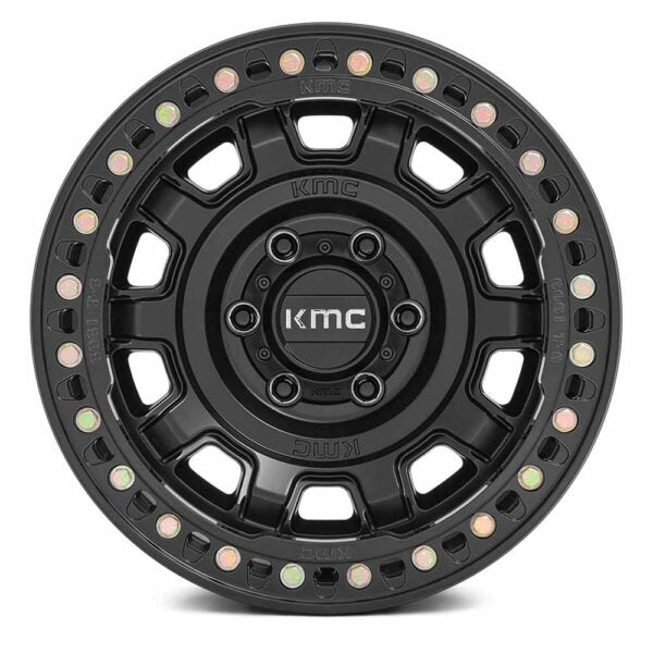 KMC WHEELS - KM236 Tank Beadlock Satin Black