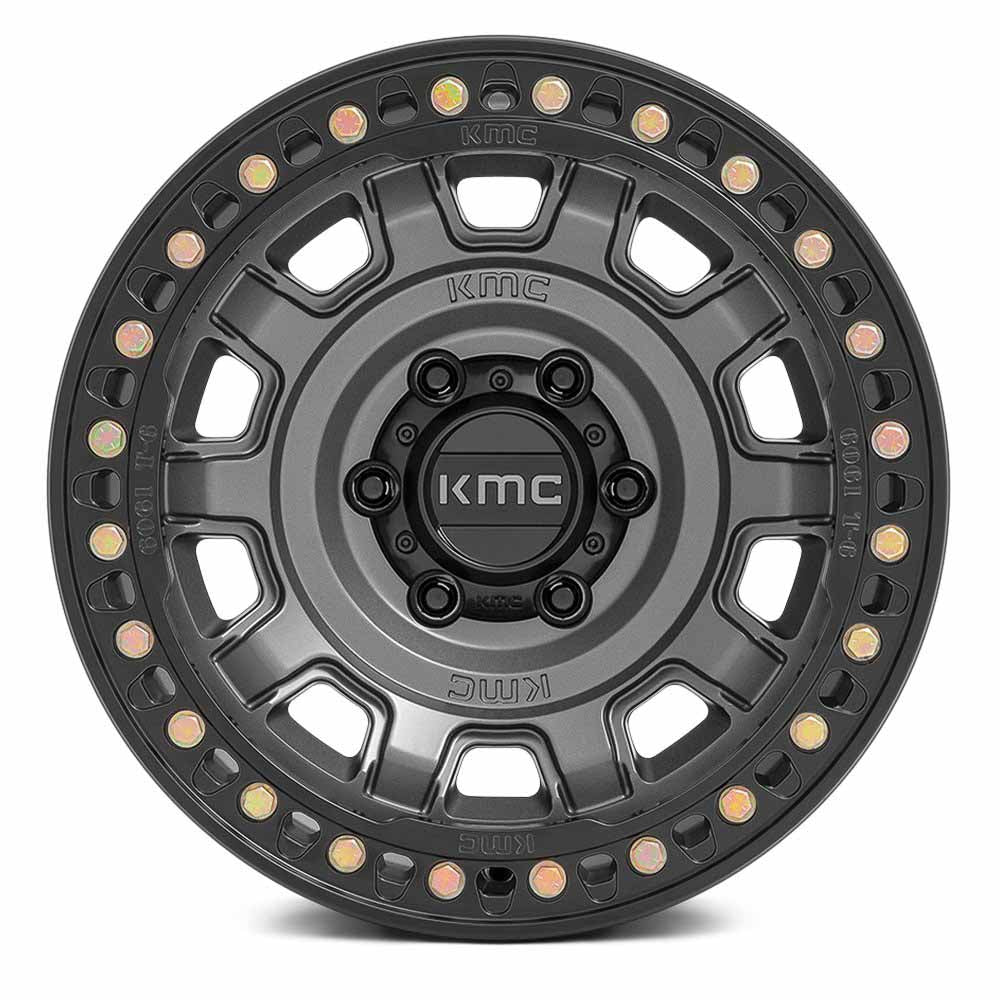 KMC WHEELS - KM236 Tank Beadlock Anthracite