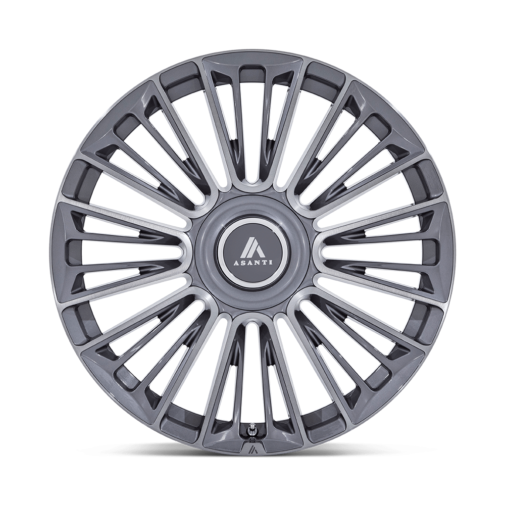 ASANTI WHEELS PREMIER - Anthracite Brushed | Sophisticated, Lightweight Wheels Engineered for a Sleek Finish and Superior Handling