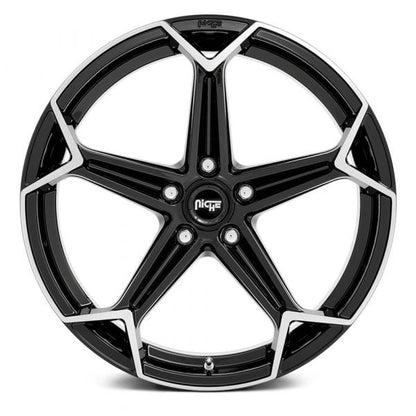 NICHE ROAD WHEELS - M259 Arrow Gloss Black Brushed