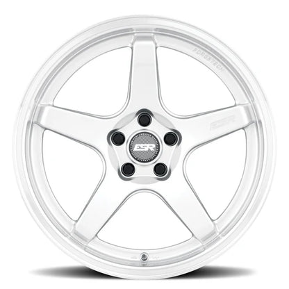 ESR WHEELS APEX SERIES AP5C -  SILVER MACHINE LIP